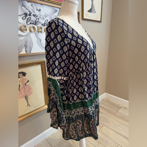 UMGEE Bohemian Bell Sleeve Blouse or Dress - Picture 4 of 8